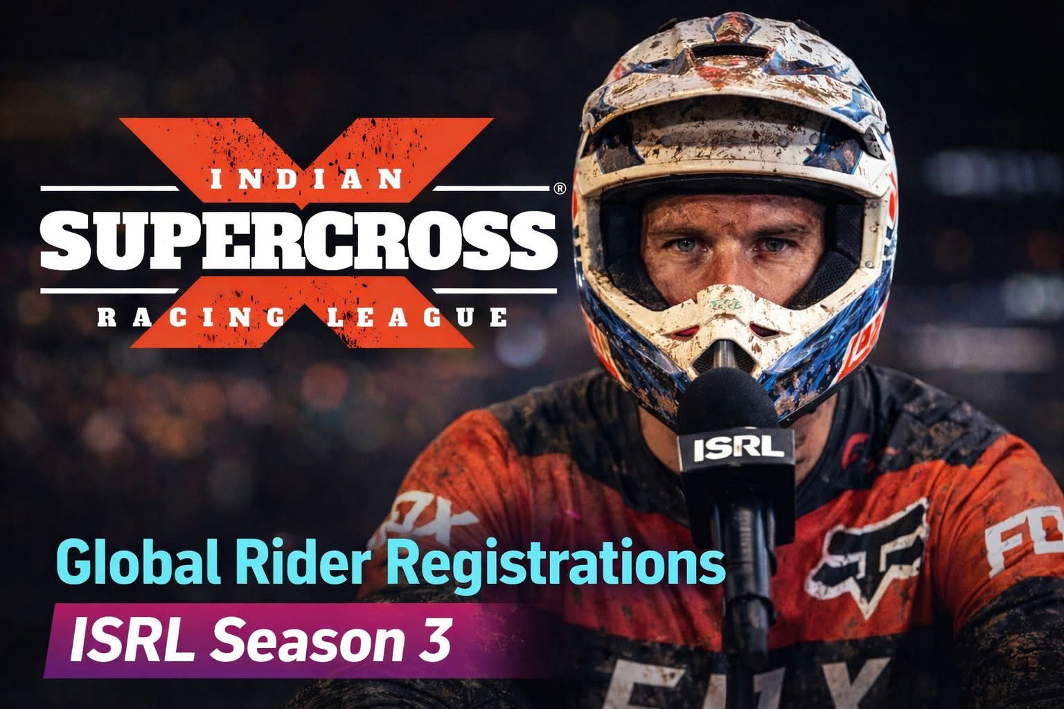 Indian Supercross Racing League Announces Season 3 Rider Registrations