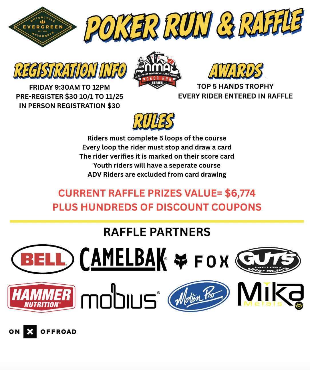 Knobby Gobbler Poker Run