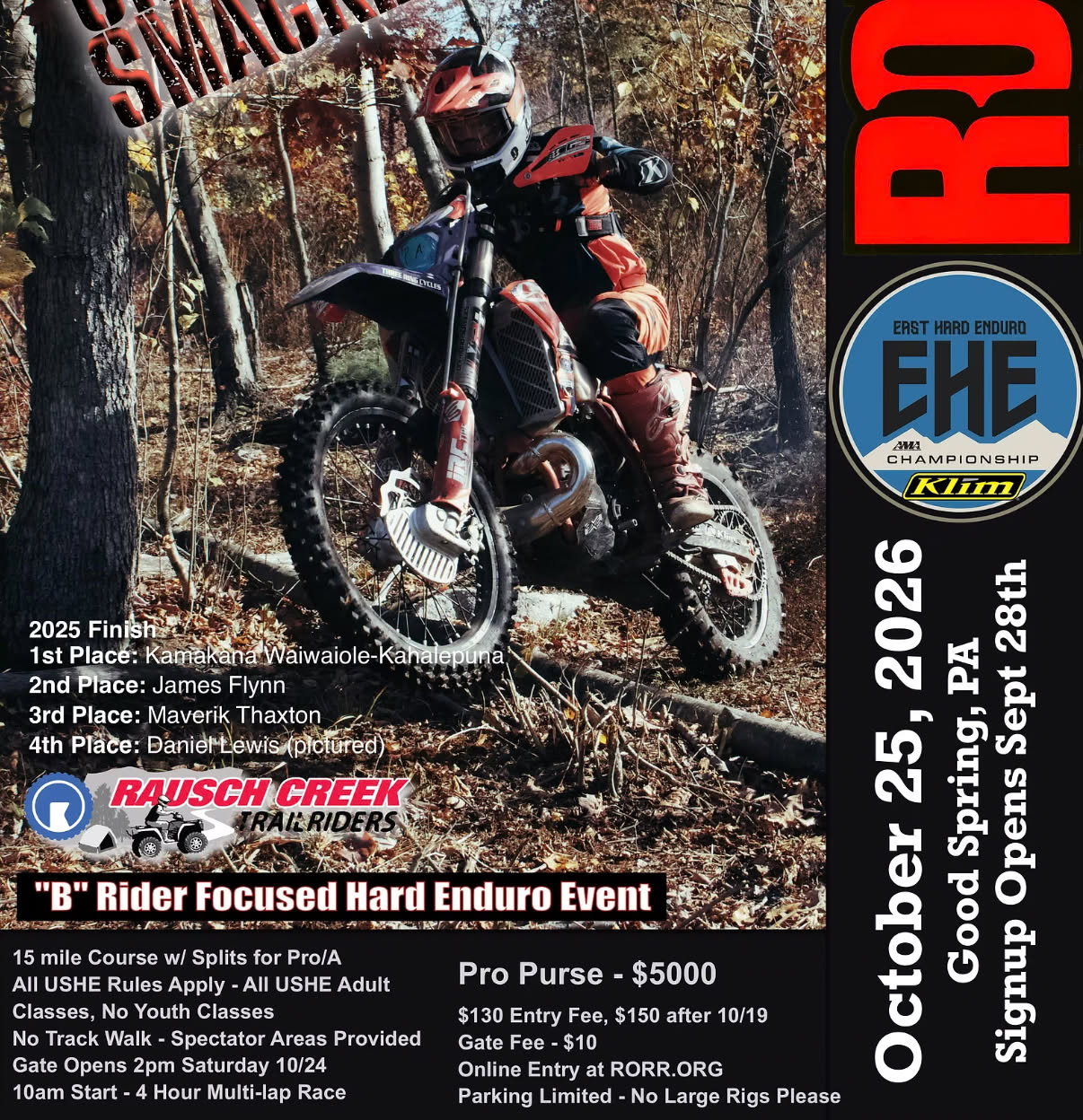 Coal Cracker Smacker Hard Enduro